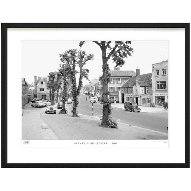 'Witney, High Street C1960' by Francis Frith - Picture Frame Photograph Print on Paper The Francis Frith Collection Size: 60cm H x 80cm W x 2.3cm D on Productcaster.