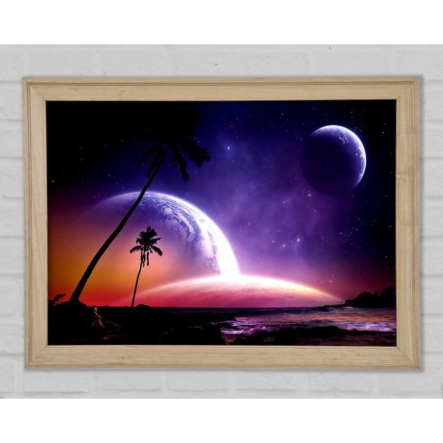 Fantasy Dream - Single Picture Frame Art Prints 17 Stories Size: 21cm H x 29.7cm W x 1.5cm D, Format: Natural Framed Paper on Productcaster.