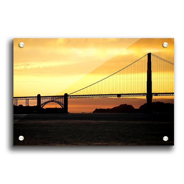 Golden Gate Bridge 2 - Unframed Photograph Print on Acrylic East Urban Home Size: 29.7cm H x 42cm W on Productcaster.