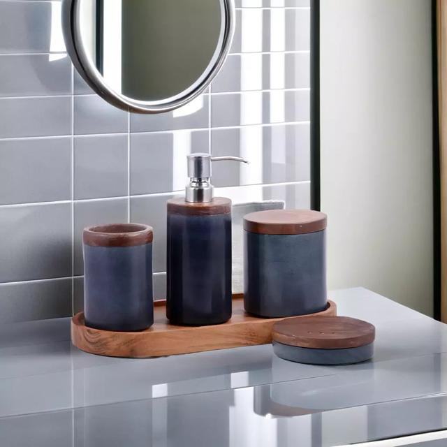 5-Piece Lipinski Bathroom Accessories Set Ivy Bronx on Productcaster.