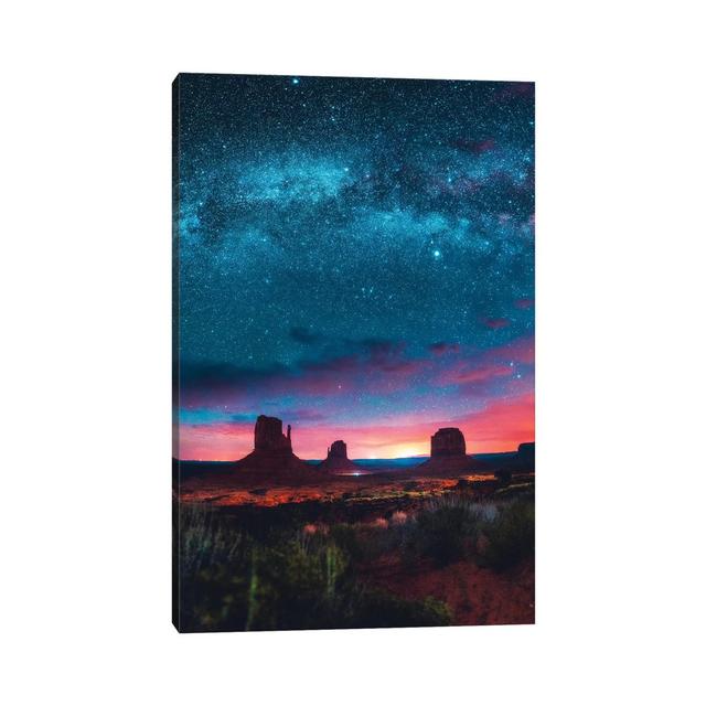 Galactic Canopy by Zach Doehler - Wrapped Canvas Photograph Alpen Home Size: 66.04cm H x 45.72cm W x 3.81cm D on Productcaster.