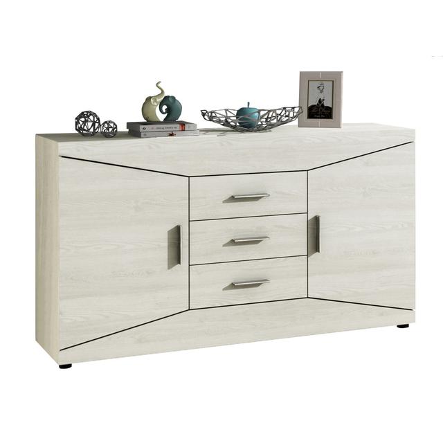 Sideboard Gravley Brayden Studio Farbe: Weiß on Productcaster.