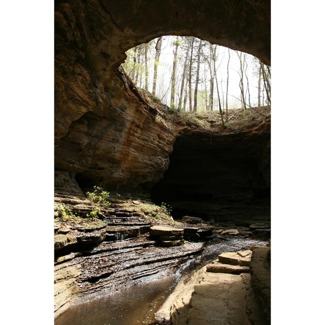 Natural Bridge Usa by JustinMcD - No Frame Art Prints on Canvas 17 Stories Size: 122cm H x 81cm W on Productcaster.