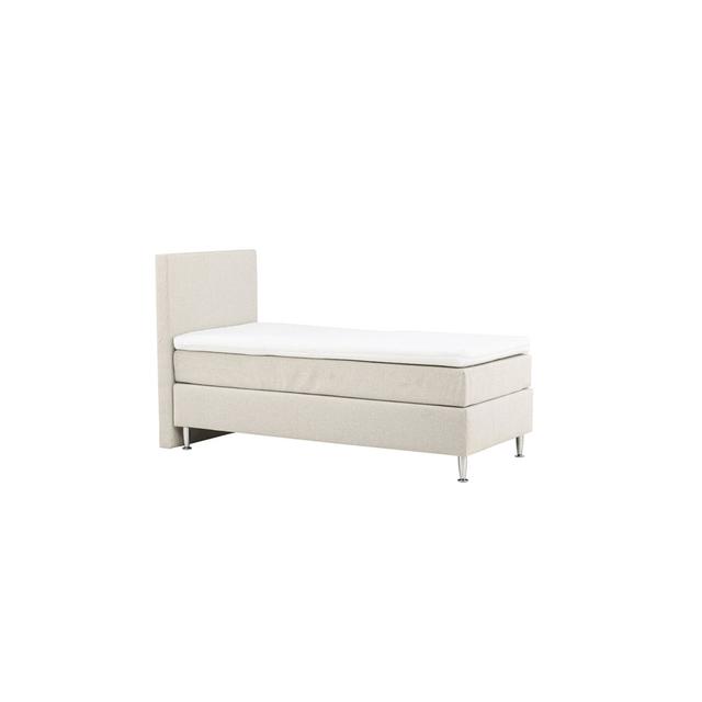 Bed Mesa Ebern Designs Colour: Beige, Size: 90 x 206cm on Productcaster.