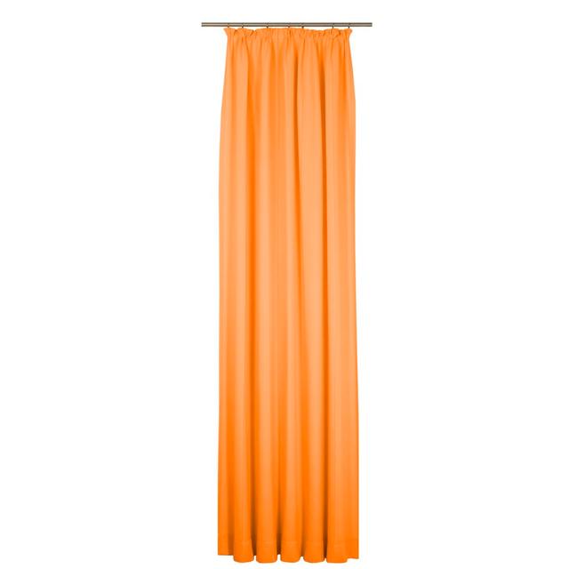 Vorhang Pearce mit Kräuselband (1 Stück), blickdicht ModernMoments Farbe: Orange, Größe: 132cm Breite x 220cm Höhe on Productcaster.