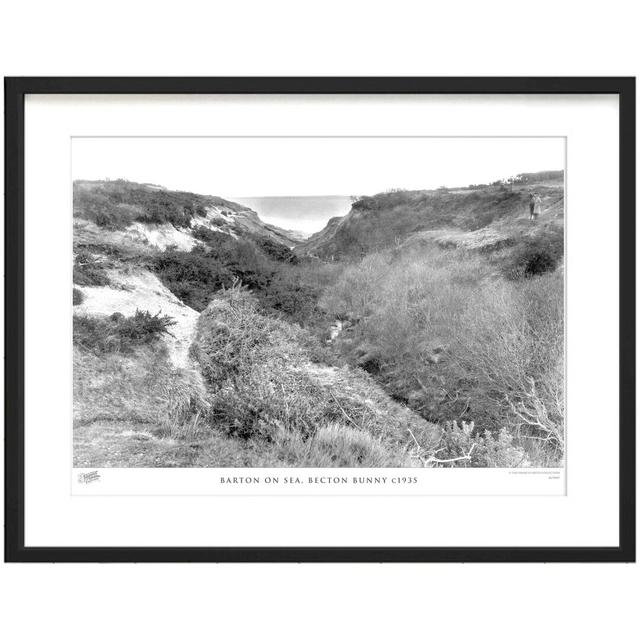 'Barton on Sea, Becton Bunny C1935' by Francis Frith - Picture Frame Photograph Print on Paper The Francis Frith Collection Size: 60cm H x 80cm W x 2. on Productcaster.