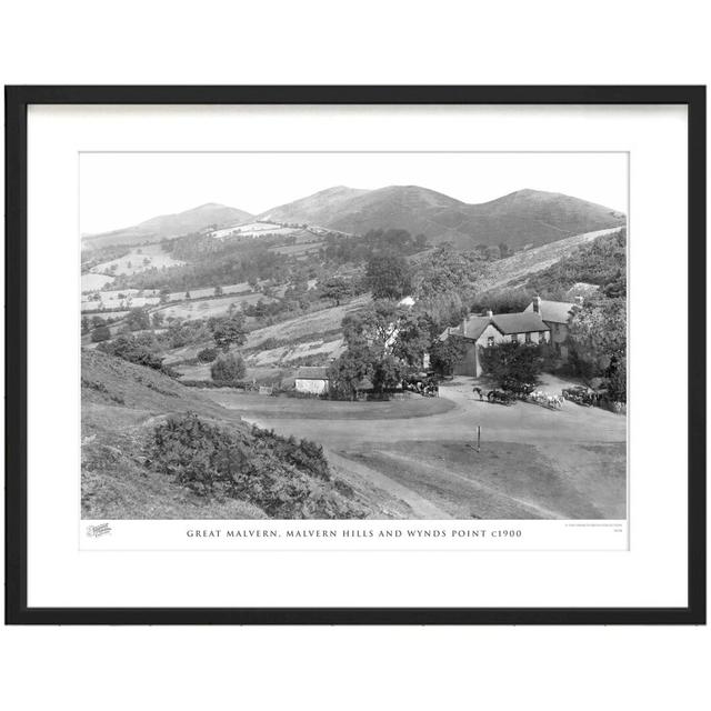 Great Malvern, Malvern Hills And Wynds Point C1900 by Francis Frith - Single Picture Frame Print The Francis Frith Collection Size: 60cm H x 80cm W x on Productcaster.