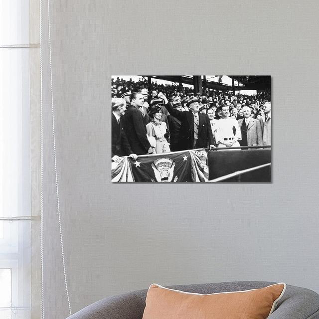 Franklin D Roosevelt - Wrapped Canvas Photograph Latitude Run Size: 45.72cm H x 66.04cm W x 3.81cm D on Productcaster.