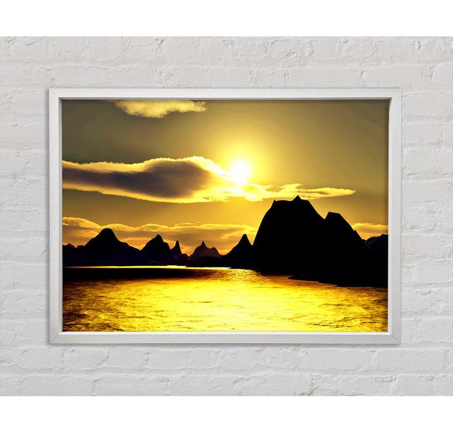 Single Picture Frame Art Prints on Canvas Bright Star Size: 100cm H x 141.4cm W on Productcaster.