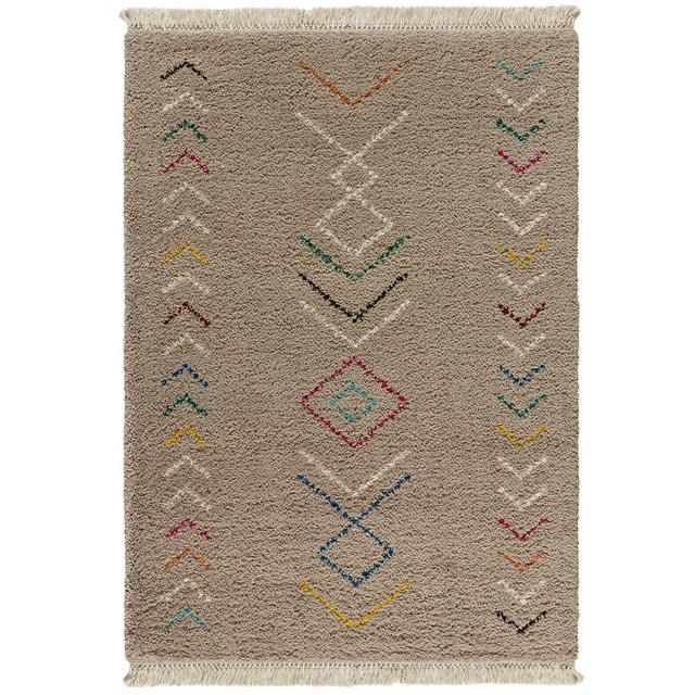 Ziri (Beige) Gracie Oaks Rug Size: Rectangle 135 x 190cm on Productcaster.