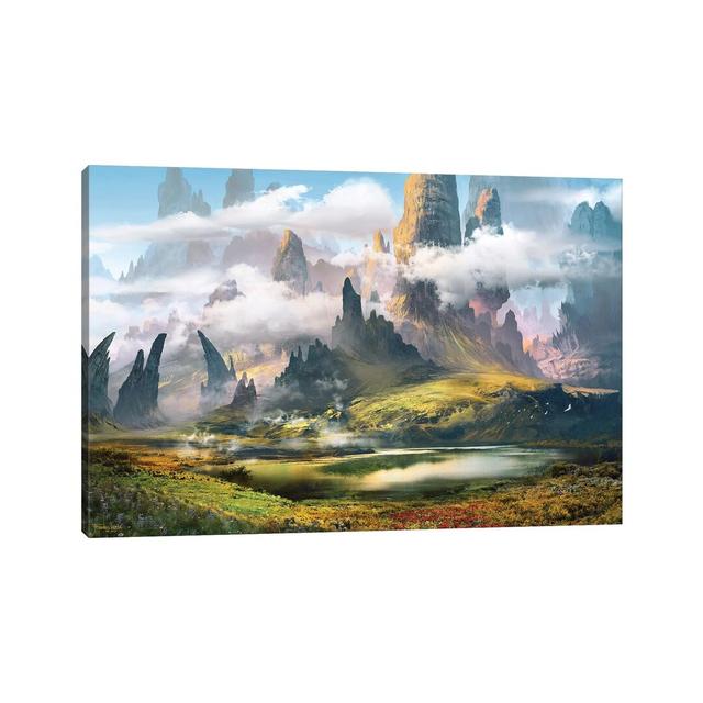 Mountsaimour by Ferdinand Ladera - Wrapped Canvas Print Alpen Home Size: 20.32cm H x 30.48cm W x 1.905cm D on Productcaster.