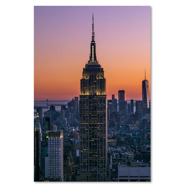 Leinwandbild Empire State Building ModernMoments Größe: 60 cm H x 40 cm B on Productcaster.