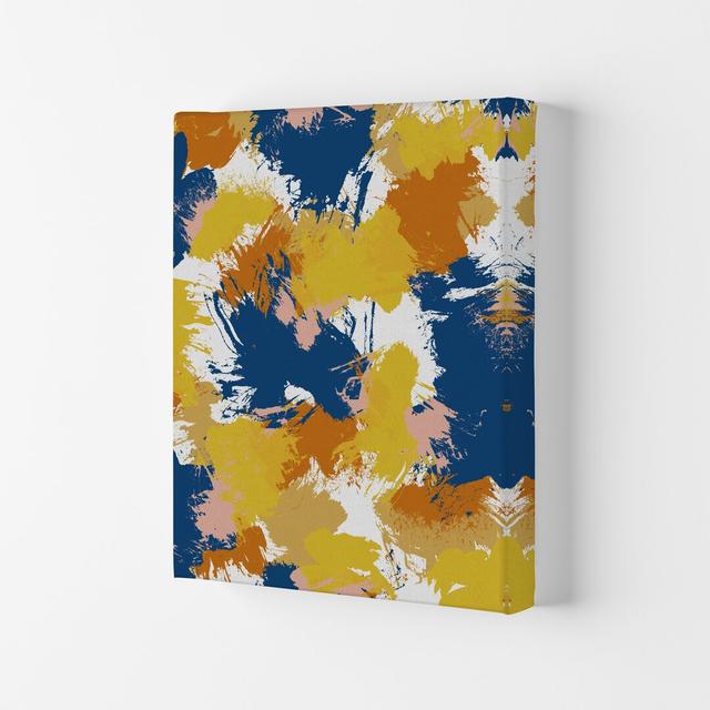 Colourful Abstract I - Graphic Art Print on Paper East Urban Home Size: 29.7cm H x 21cm W x 4cm D, Format: Wrapped Canvas on Productcaster.