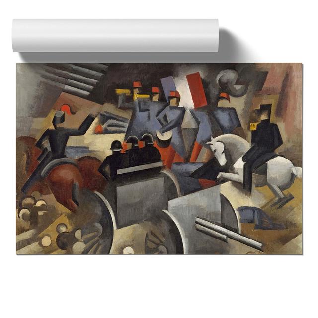 Artillery by Roger De La Fresnaye - No Frame Print East Urban Home Size: 30cm H x 42cm W x 0.1cm D on Productcaster.