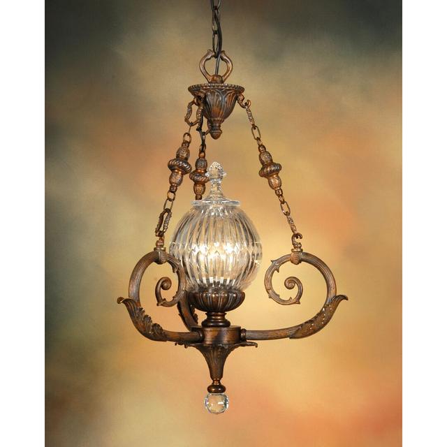 Dalessio 1-Light Novelty Pendant Astoria Grand Finish: Antique Silver on Productcaster.