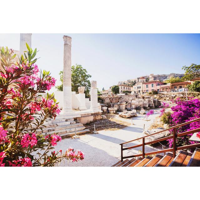 Ancient Greek Street, Plaka District, Athens Ebern Designs Size: 81cm H x 122cm W on Productcaster.