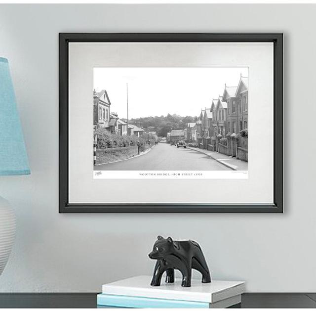 Wootton Bridge, High Street C1955 - Single Picture Frame Print The Francis Frith Collection Size: 28cm H x 36cm W x 2.3cm D on Productcaster.