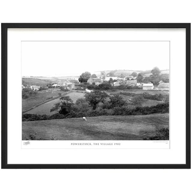 'Powerstock, the Village 1902' by Francis Frith - Picture Frame Photograph Print on Paper The Francis Frith Collection Size: 45cm H x 60cm W x 2.3cm D on Productcaster.