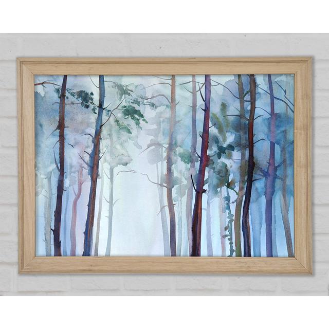 Mist Through The Forest - Print Bright Star Size: 42cm H x 59.7cm W on Productcaster.