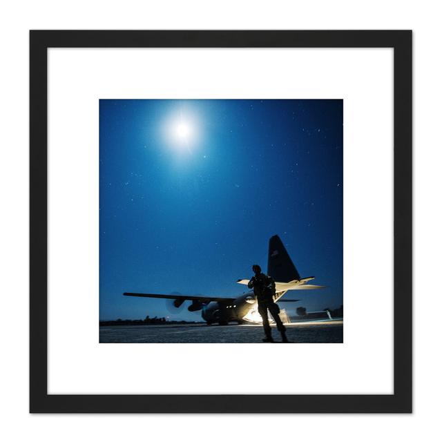 Snyder Miltary USA Air Force Guard C-130H Hercules - Picture Frame Photograph Williston Forge on Productcaster.