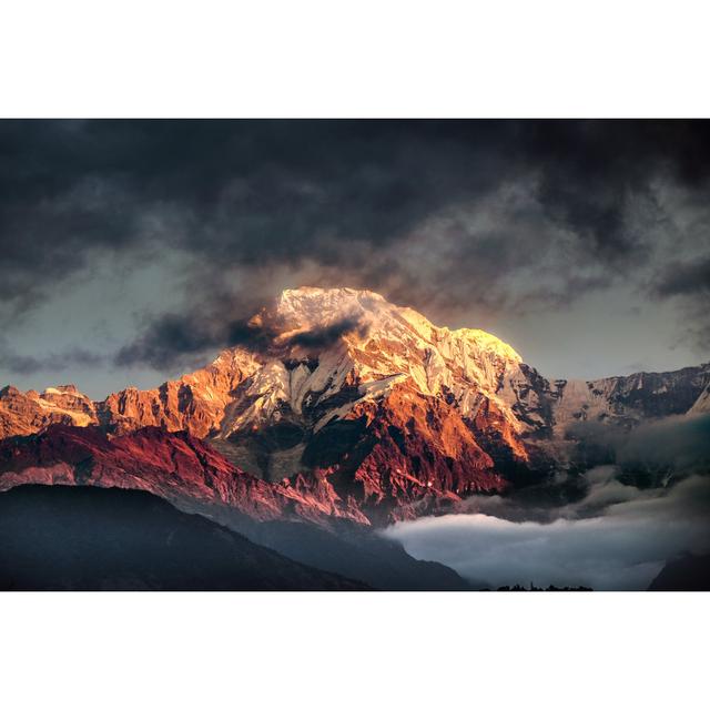 Mountain Peak In Nepal Himalaya by LeoPatrizi - Print Wall Art Production Network Size: 51cm H x 76cm W x 3.8cm D on Productcaster.