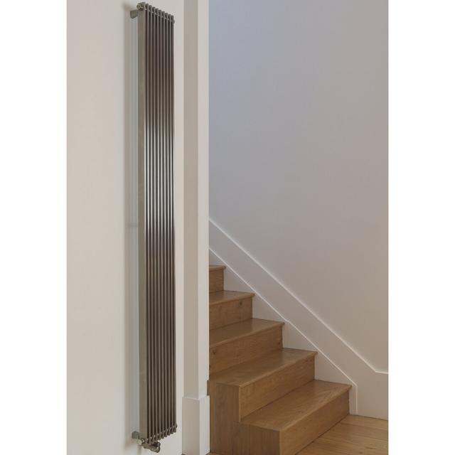 Benjamin Vertical Designer Radiator Belfry Heating Size: 150cm H x 50.5cm W x 7cm D on Productcaster.