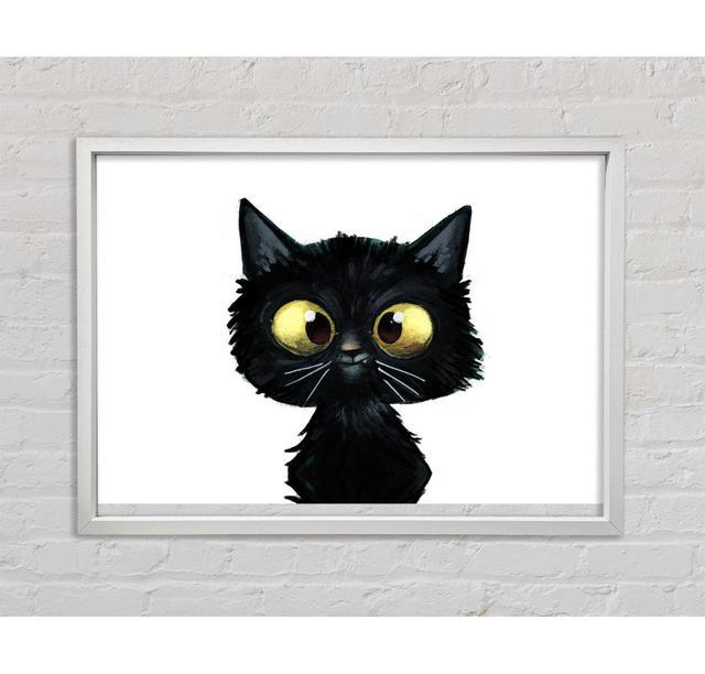 Funny Black Cat - Print Rosalind Wheeler Size: 84.1cm H x 118.9cm W x 3.3cm D on Productcaster.