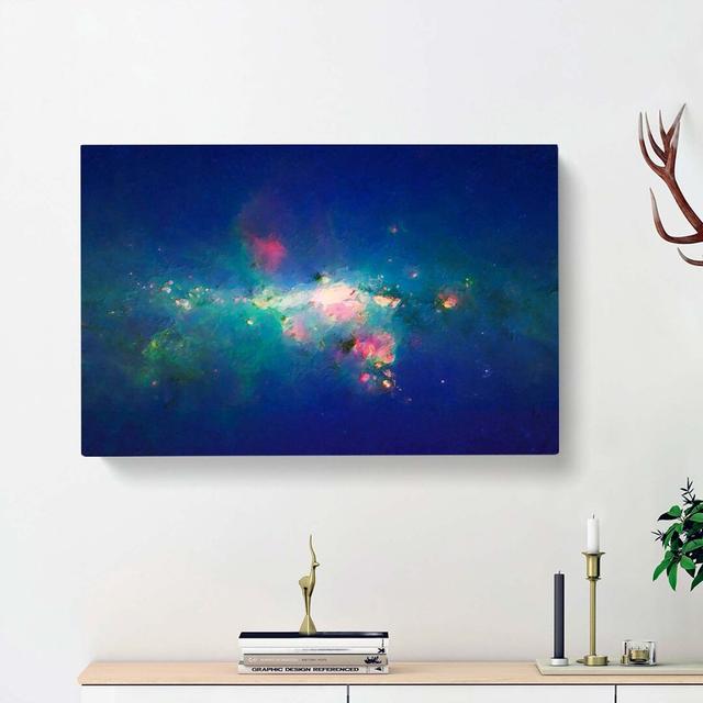 Out of Space Vol.46 in Abstract - Wrapped Canvas Painting Print East Urban Home Size: 40cm H x 60cm W x 3cm D on Productcaster.