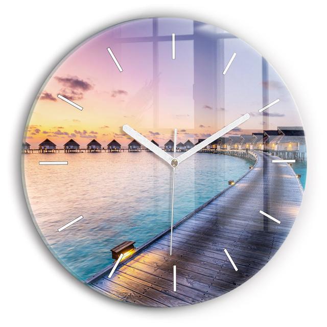 Barbli Wall Clock Metro Lane on Productcaster.