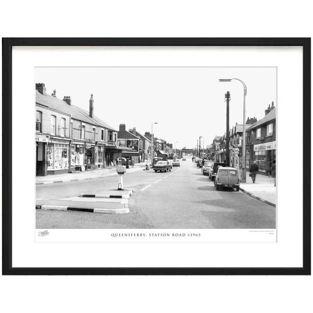 Queensferry, Station Road C1965 by Francis Frith - Single Picture Frame Print The Francis Frith Collection Size: 28cm H x 36cm W x 2.3cm D on Productcaster.