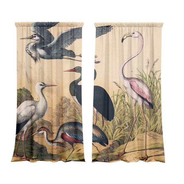 Slot Top Blackout Curtains (Set of 2) Bikes Bazaar Panel Size : 147 W x 250 D cm on Productcaster.