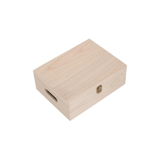 Unvarnished Wooden Box Rebrilliant on Productcaster.