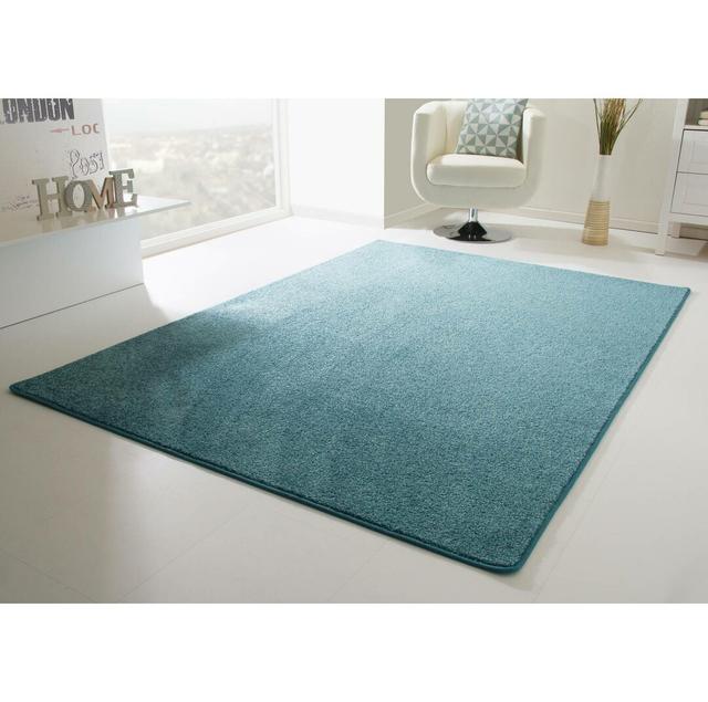 Teppich Willenhall in Türkis Latitude Run Size: Runner 80 x 300 cm on Productcaster.