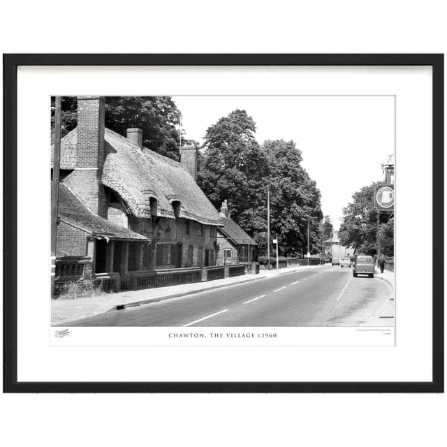 'Chawton, the Village C1960' by Francis Frith - Picture Frame Photograph Print on Paper The Francis Frith Collection Size: 28cm H x 36cm W x 2.3cm D on Productcaster.