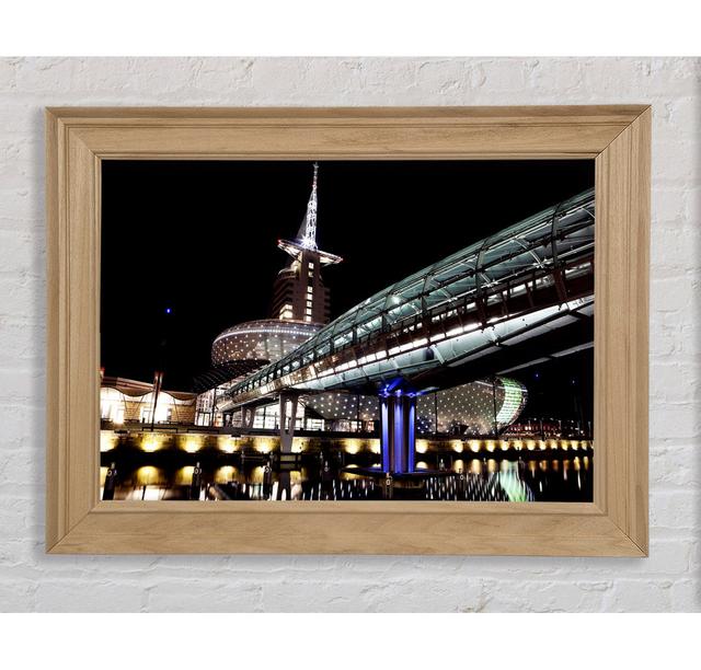 Architects Walkway Framed Print Ebern Designs Size: 42cm H x 59.7cm W on Productcaster.