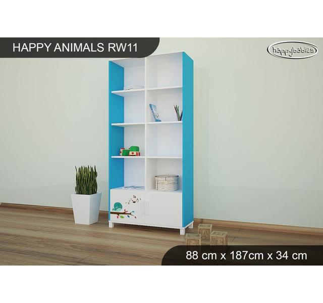 187cm H X 88cm W Chip Resistant Animals Kids Cube Happy Babies Colour: Blue on Productcaster.