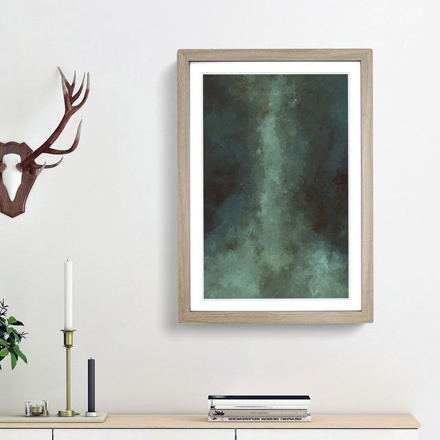 Passion Piece in Abstract - Picture Frame Graphic Art Print East Urban Home Frame Option: Oak Framed, Size: 87cm H x 62cm W x 2cm D on Productcaster.