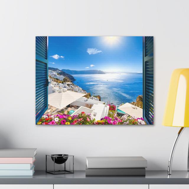 No Frame Print on Canvas Beachcrest Home Size: 24cm H x 18cm W on Productcaster.