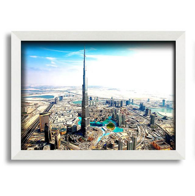 Burj Khalifa Aka Burj Dubai - Single Picture Frame Art Prints Latitude Run Size: 59.7cm H x 84.1cm W on Productcaster.