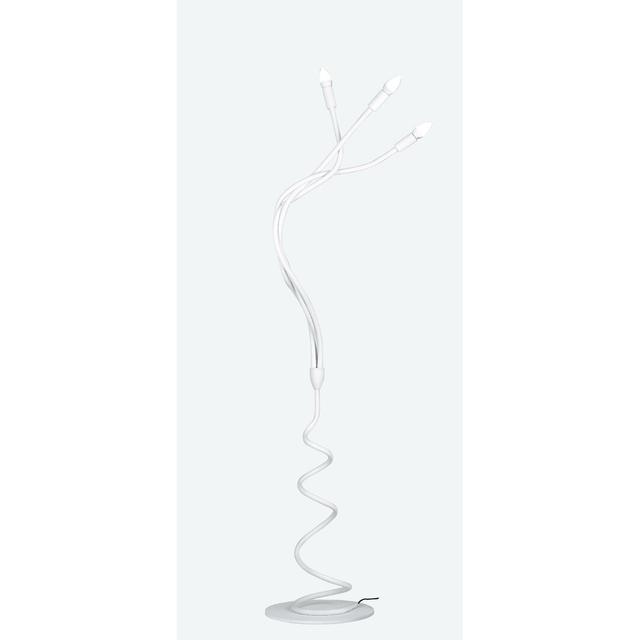 Ferebee 165cm Novelty Floor Lamp Ebern Designs Base Finish: White on Productcaster.