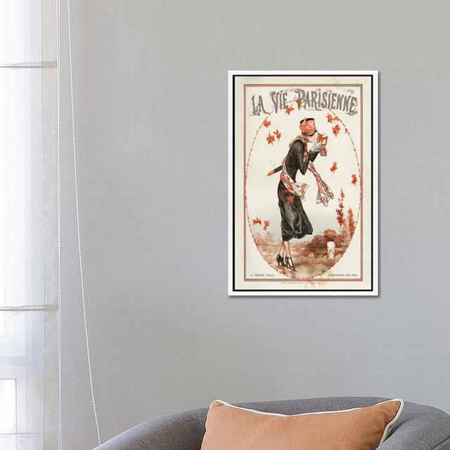 1924 La Vie Parisienne Magazine Cover by Cheri Herouard - Gallery-Wrapped Canvas Giclée on Canvas ClassicLiving Size: 66.04cm H x 45.72cm W, Format: W on Productcaster.