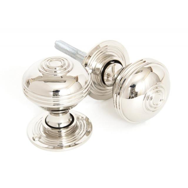 Prestbury Dummy Knobset (Set of 2) From The Anvil Finish: Polished Nickel on Productcaster.