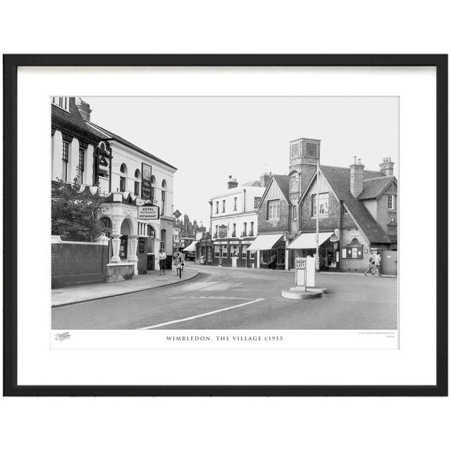 Wimbledon, The Village C1955 by Francis Frith - Single Picture Frame Print The Francis Frith Collection Size: 45cm H x 60cm W x 2.3cm D on Productcaster.