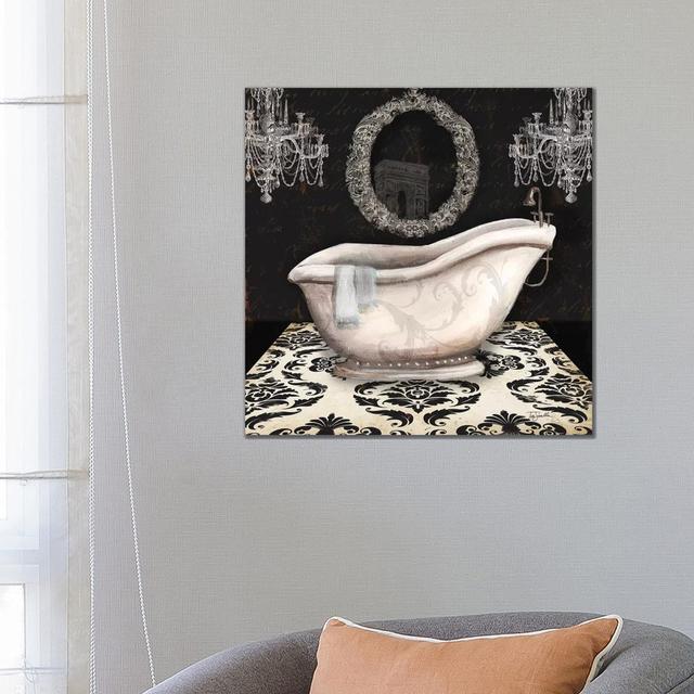 Midnight Bath I by Tre Sorelle Studios - Wrapped Canvas Print Lily Manor Size: 66.04cm H x 66.04cm W x 3.81cm D on Productcaster.