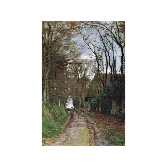 Path In Normandy by Claude Monet - Painting on Canvas Ophelia & Co. Size: 66.04cm H x 45.72cm W x 1.91cm D, Frame Option: No Frame on Productcaster.