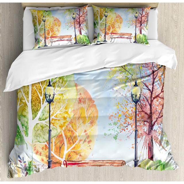 Brianka No Pattern [EU ONLY] Duvet Cover Set with Pillowcases 17 Stories Size: Kingsize - 2 Standard Pillowcases on Productcaster.