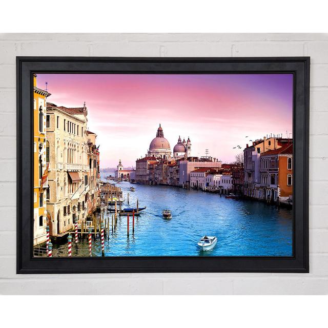 Beauty Of Venice Framed Print Longshore Tides Size: 59.7cm H x 84.1cm W on Productcaster.