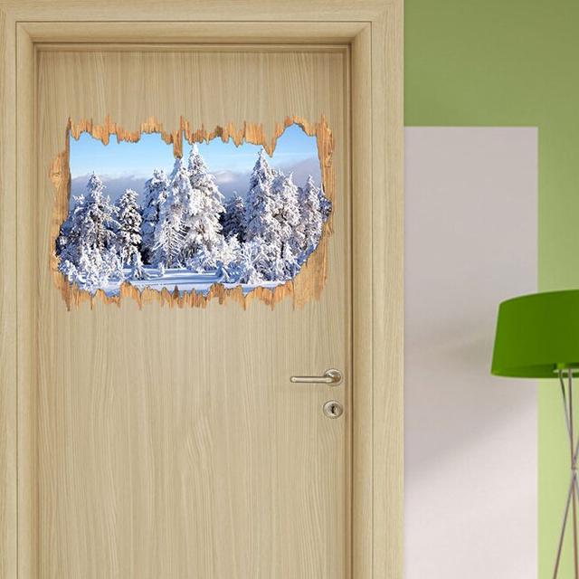 Wandtattoo Winterwald East Urban Home on Productcaster.