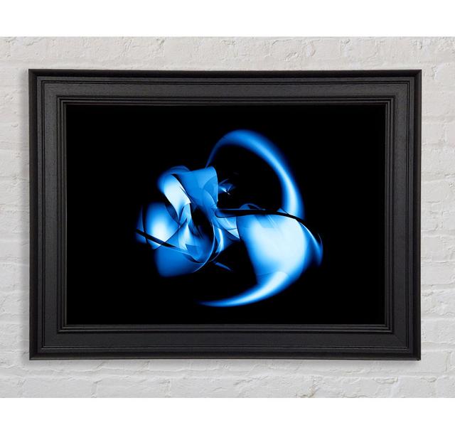 Liquid Metal Framed Print Ivy Bronx Size: 59.7cm H x 84.1cm W on Productcaster.