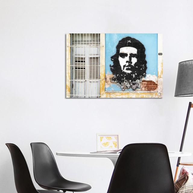 Che Guevara Mural V by Philippe Hugonnard - Wrapped Canvas Gallery-Wrapped Canvas Giclée ClassicLiving Size: 66.04cm H x 101.6cm W x 3.81cm D on Productcaster.